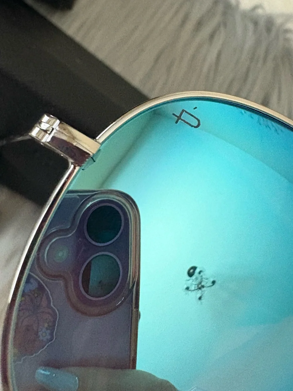 Prive Revaux “The Commando” Polarized Aviator Sunglasses - Blue